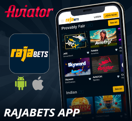 Download Rajabets app for Aviator India game